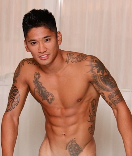 Hot asian Male model