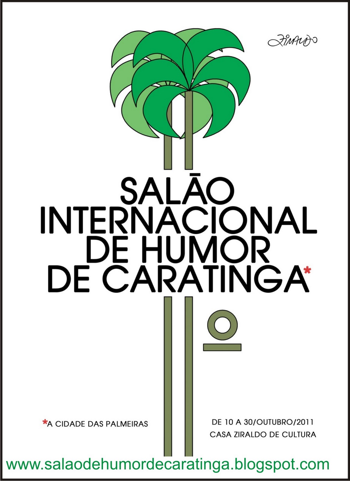 Salão Internacional de Humor de Caratinga: setembro 2011