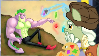 Spike's "By Order of the Princess" picture