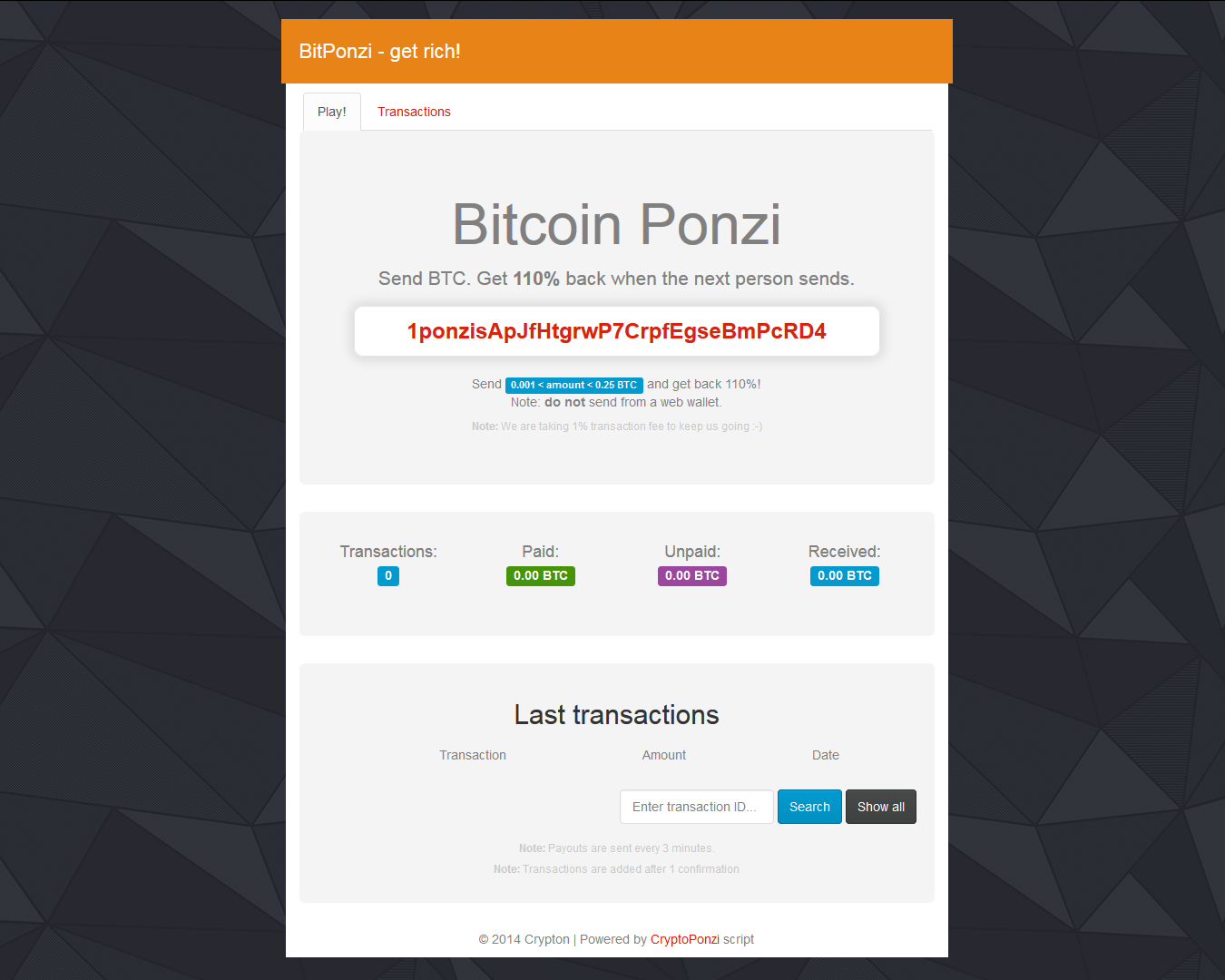 bitcoin ponzi script download bitcoin ponzi script download