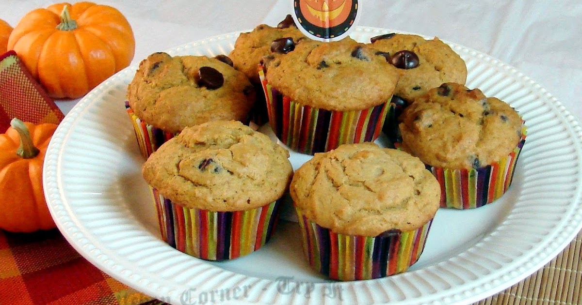 Pumpkin Chocolate Chip Muffins for Baking Partners Challenge 3