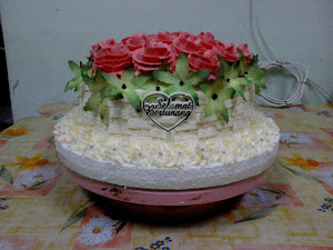 KEK HANTARAN ORDERED BY PUAN MONA FROM BAGAN SERAI.