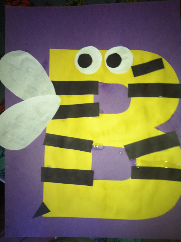 Miss Maren's Monkeys Preschool: B b... is for Bumblebee