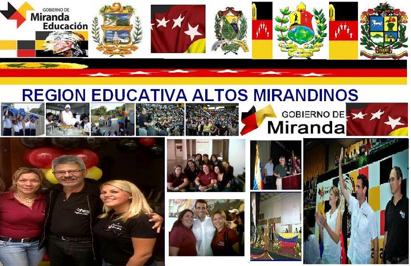 REGION EDUCATIVA ALTOS MIRANDINOS
