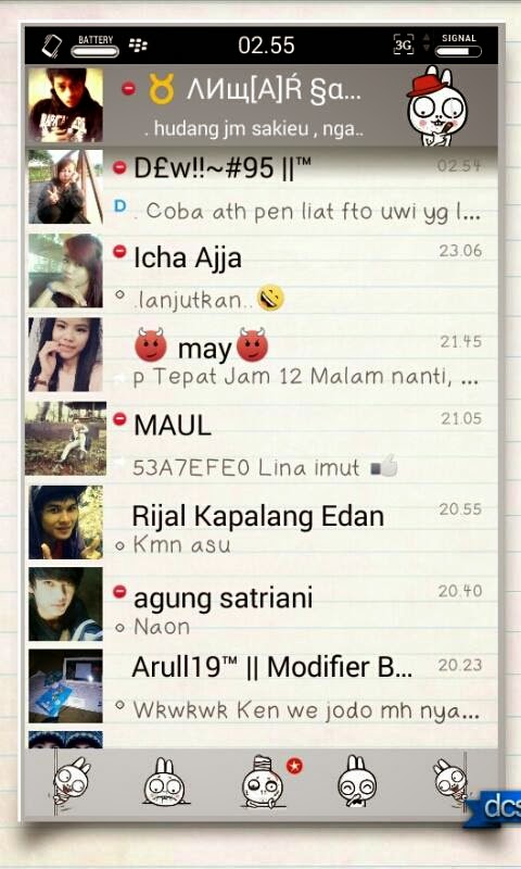 BBM Mod A Style Versi 2.7.0.23 Apk Theme Paper (Kertas) New BBM Mod A Style Versi 2.7.0.23 Apk Theme Paper (Kertas) New