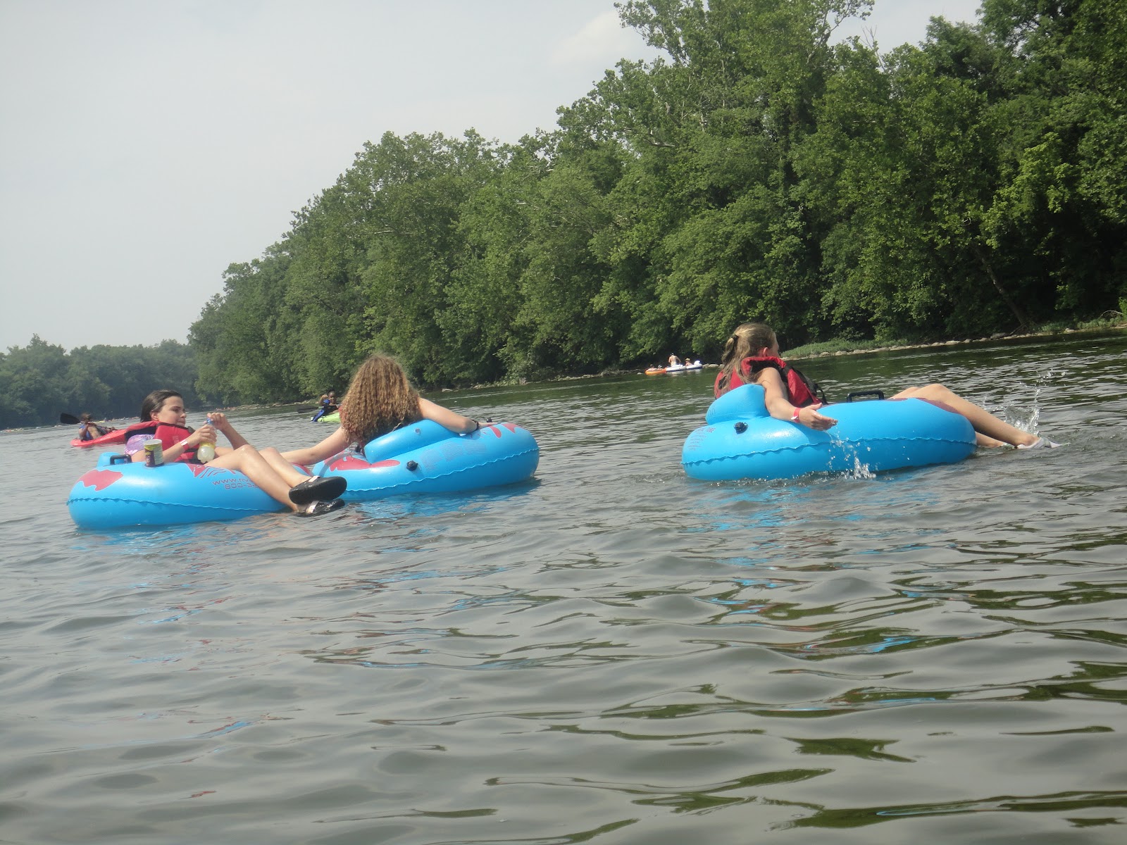 Russman's spot Tubing down the Shenandoah River in West Virginia