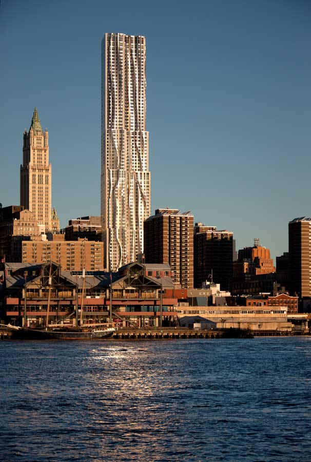 Eight Spruce Street ( Beekman Tower) / By Gehry Partners, LLP
