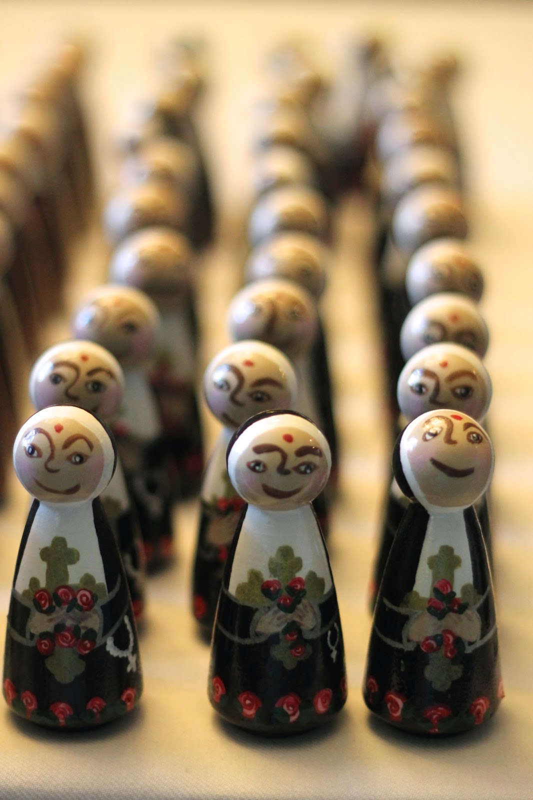 catholic icing peg dolls