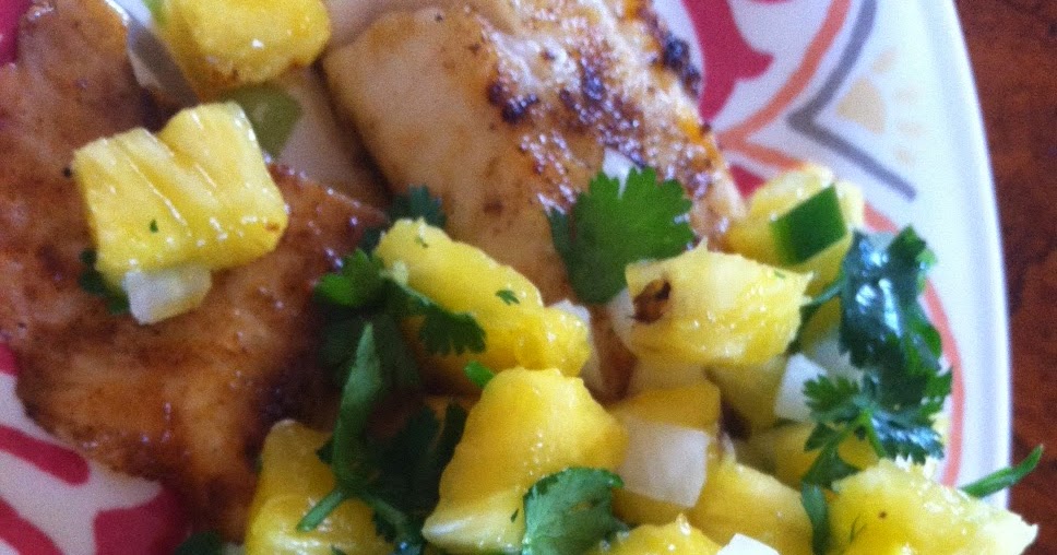 "Pointless" Meals Tilapia with Pineapple Salsa