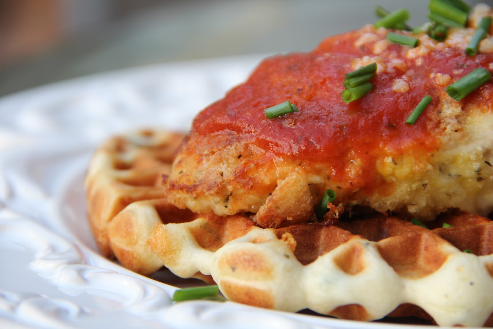 Chicken And Waffles (Italian Style) Recipe Mix and Match Mama