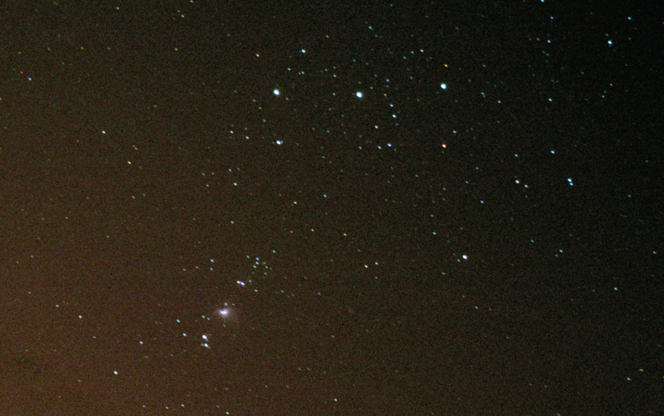 The Ugley Vicar Orion's Belt