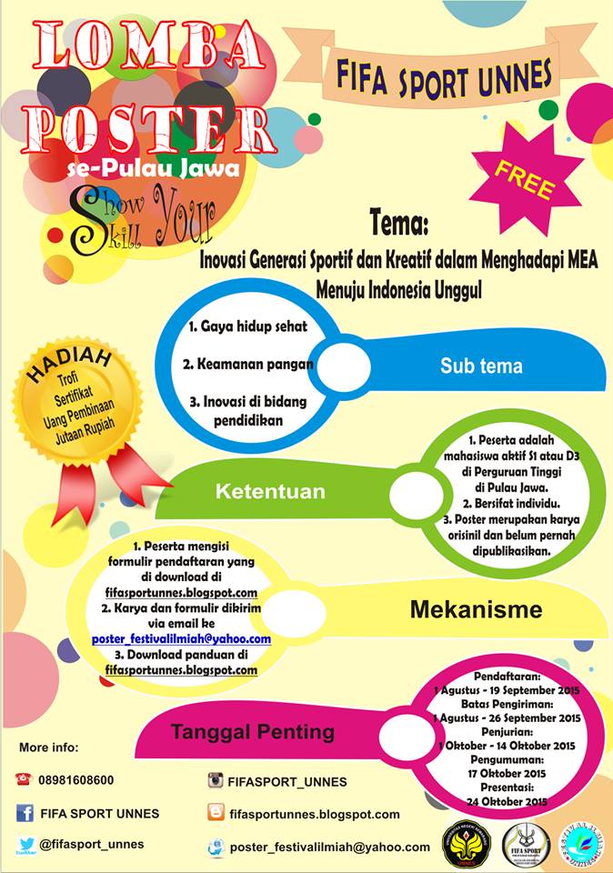 Lomba Poster Mahasiswa SePulau Jawa