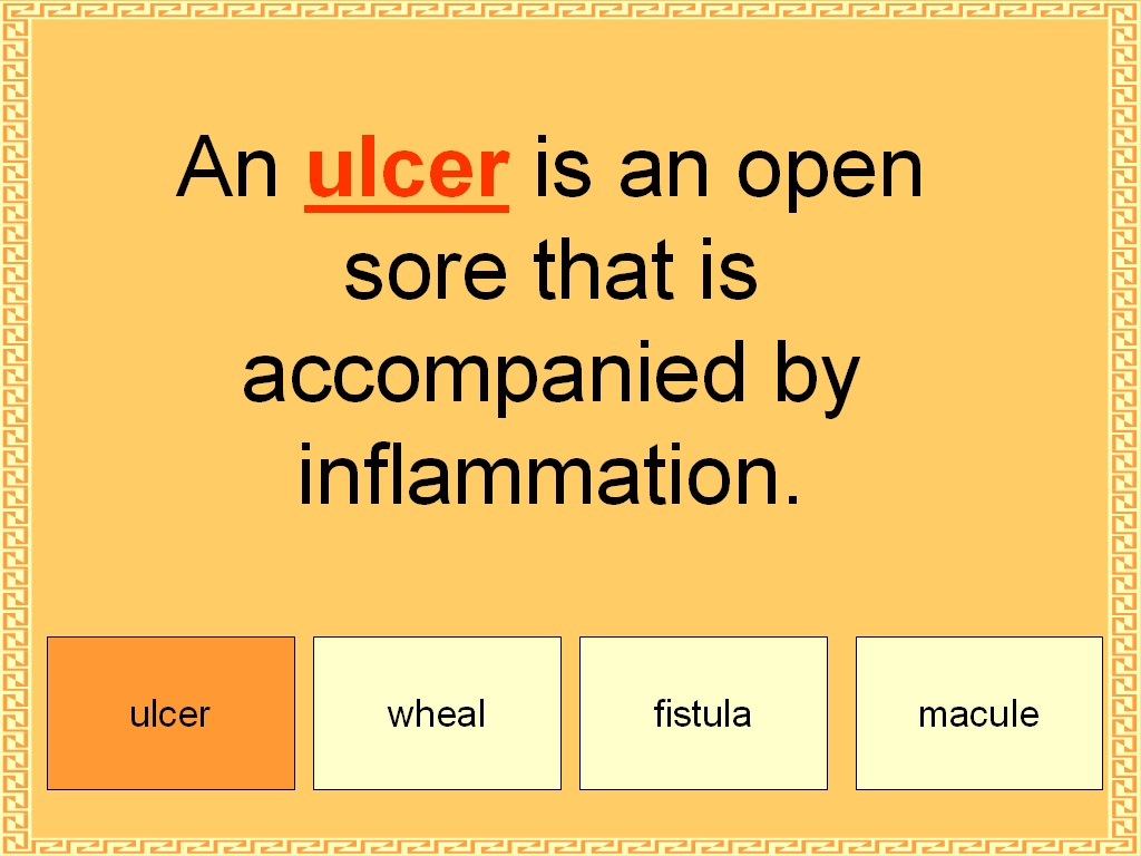Student Survive 2 Thrive Free Medical Terminology Practice Test Skin
