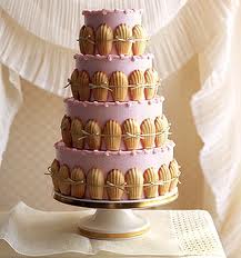 Martha Stewart Beach Theme Wedding Cake