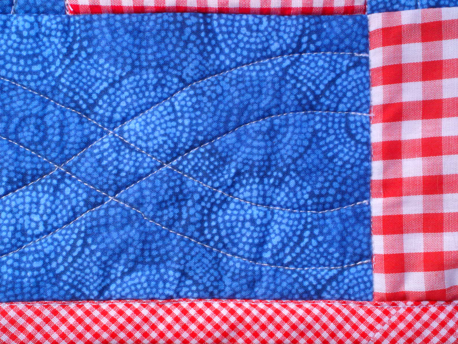 judysquiltsandthings red and white gingham quilt