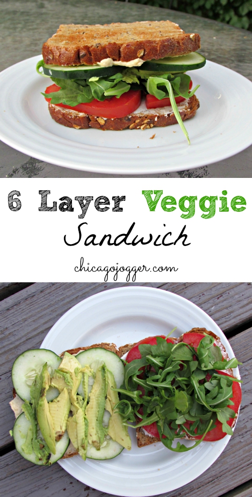 6 Layer Veggie Sandwich Chicago Jogger
