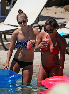 Alex Morgan and Sydney Leroux Bikini Hawaii