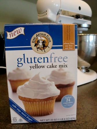 The Brighter Side of Gluten Free: King Arthur Flour GF Yellow Cake Mix