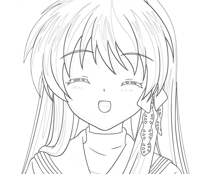 Clannad Coloring Pages