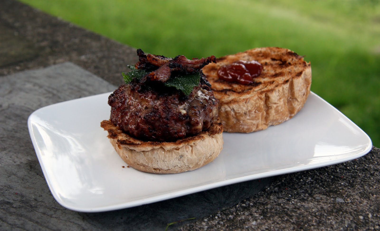 Pancetta & Sage Burger » Local Food Rocks