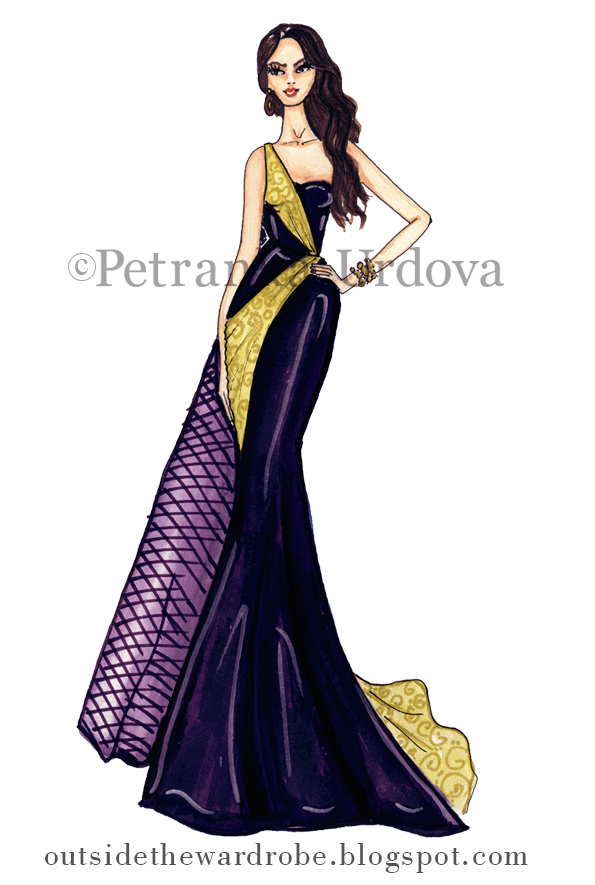 Formal Dress Illustration