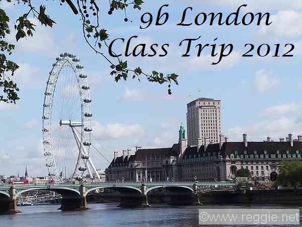 9B London trip