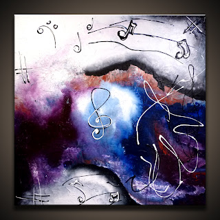 Unleash Your Creativity: Explore Unconventional Acrylic Paint Brushes with  UrArtStudio.com's Step-: Listen to the Music of Musical Modern and Original Abstract  Art Paintings.
