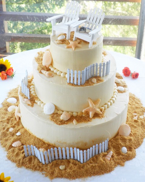 Homemade Wedding Cake