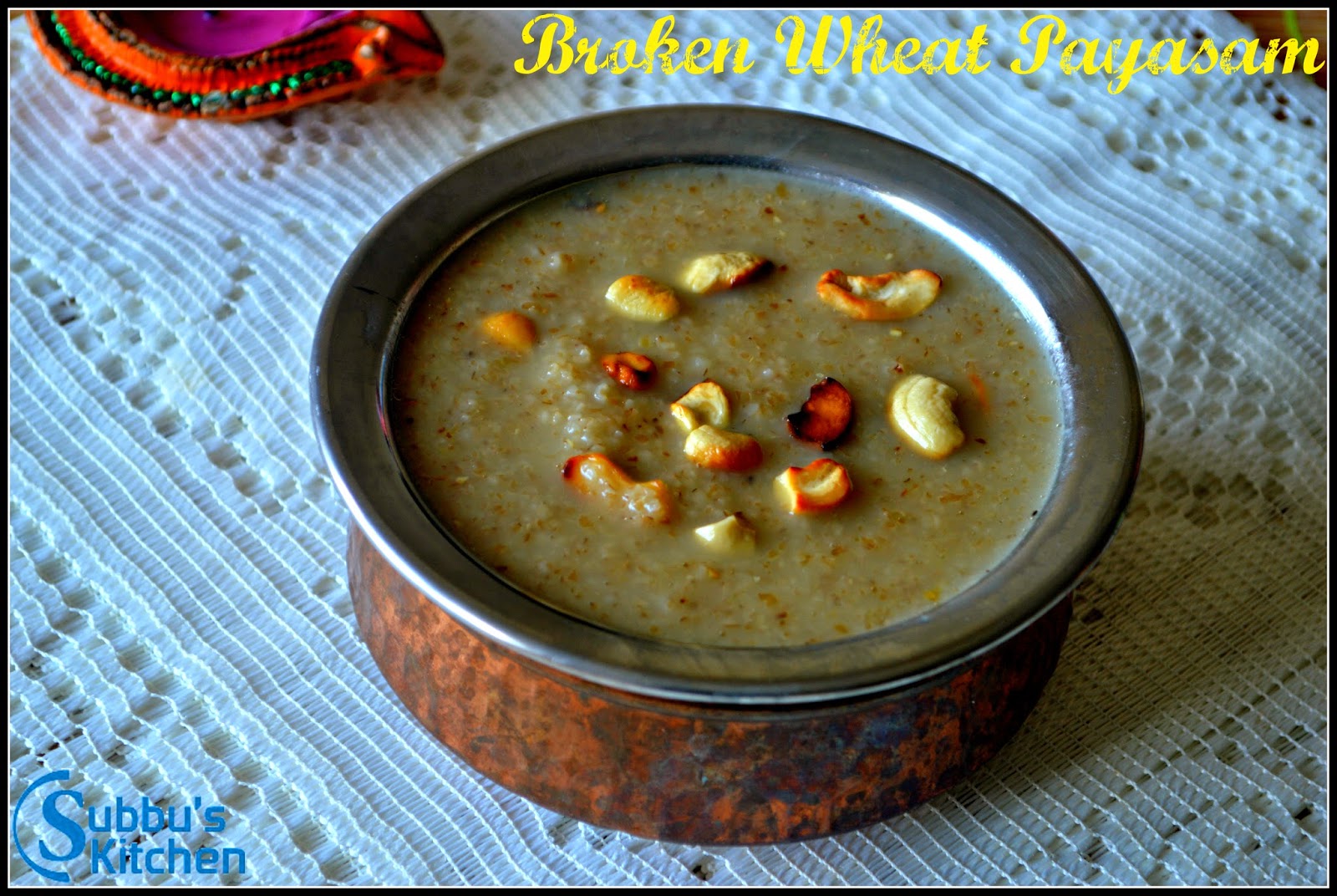 Godhuma Rava(Broken Wheat) Payasam | Daliya Kheer Godhuma Rava(Broken Wheat) Payasam | Daliya Kheer