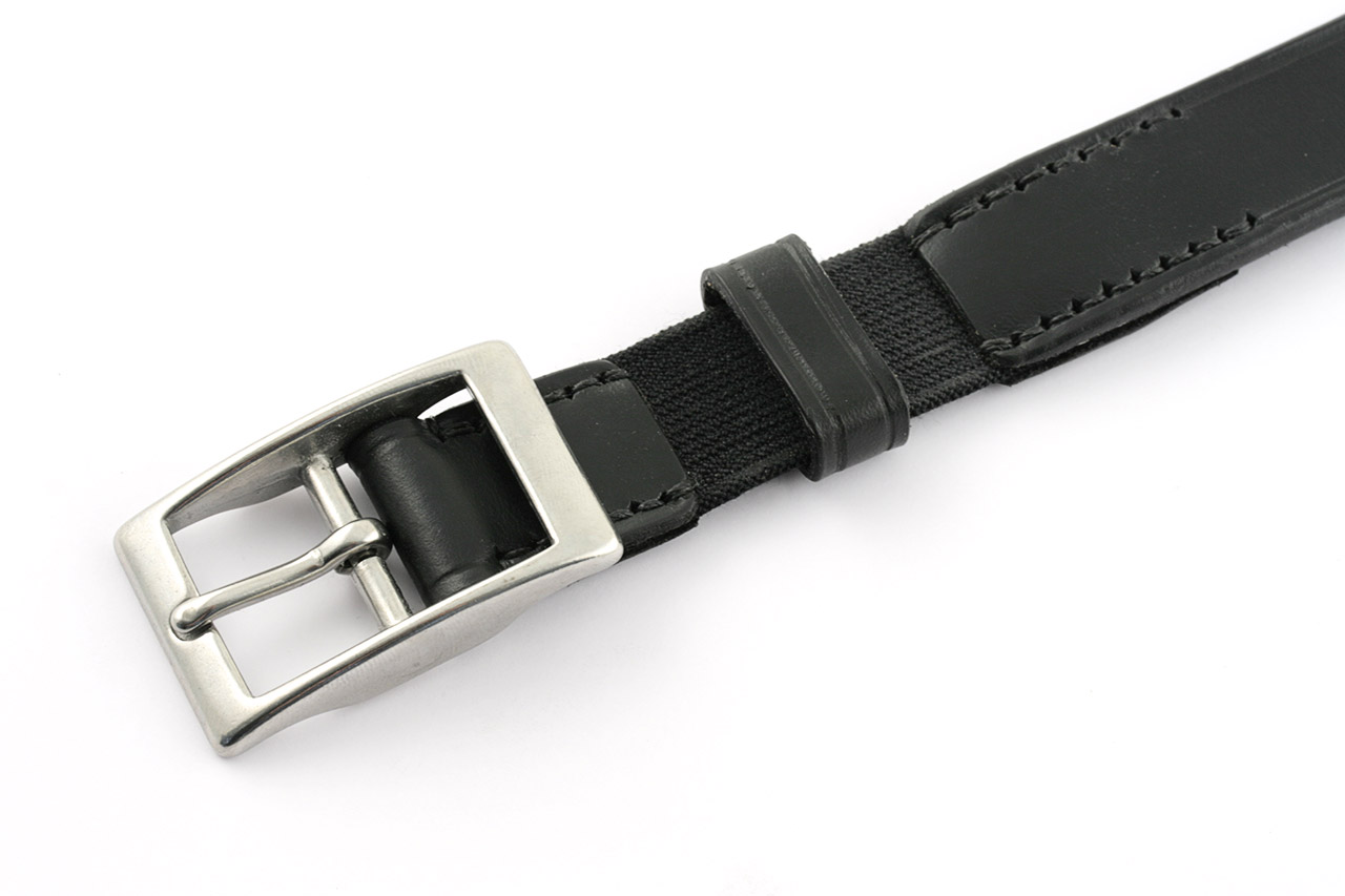 Sketches from the Saddlery Leather items made in Italy Black belt