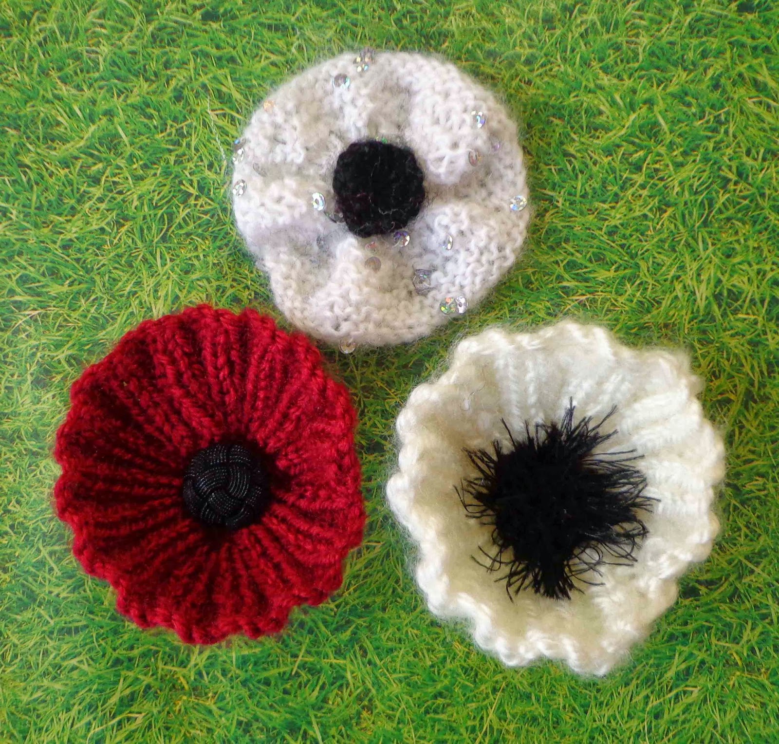 Hippystitch: Poppies in the Park Knitting Patterns
