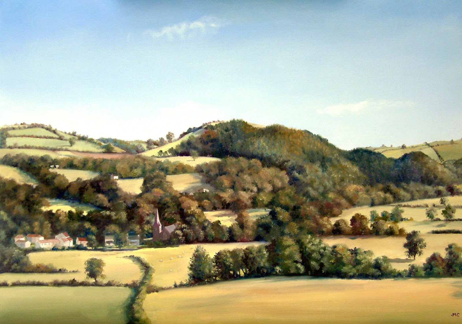 Carmarthen Artist Merlin's Hill Carmarthen