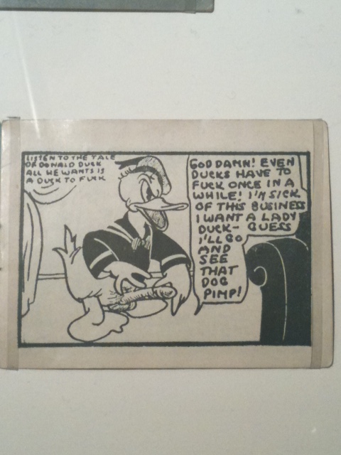 Donald Duck Screaming