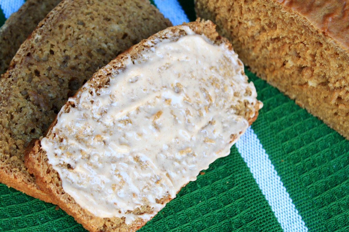 A Teaspoon and A Pinch Guinness Molasses Bread with Cinnamon Honey Butter