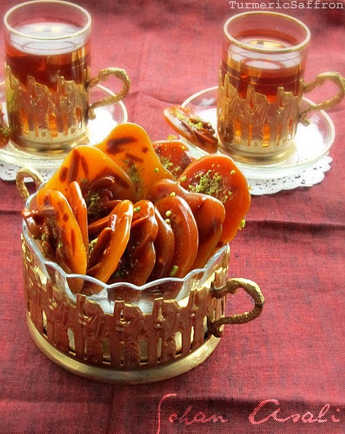 Turmeric & Saffron Sohan Asali Persian Honey and Saffron Almond Candy