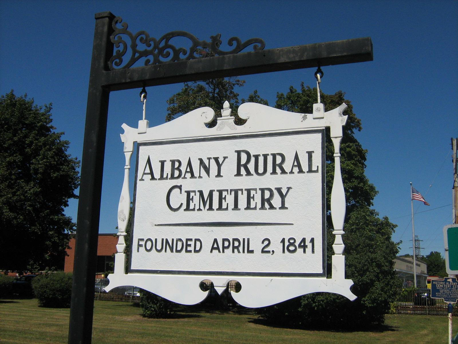 Albany Rural Cemetery Beyond The Graves April 2013