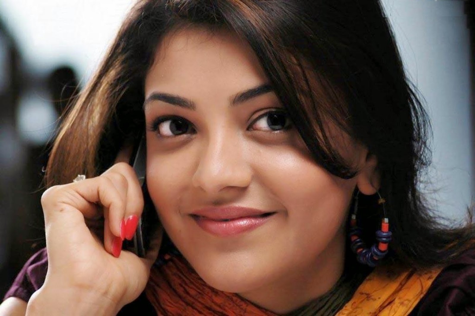 beautiful kajal agarwal hd wallpaper