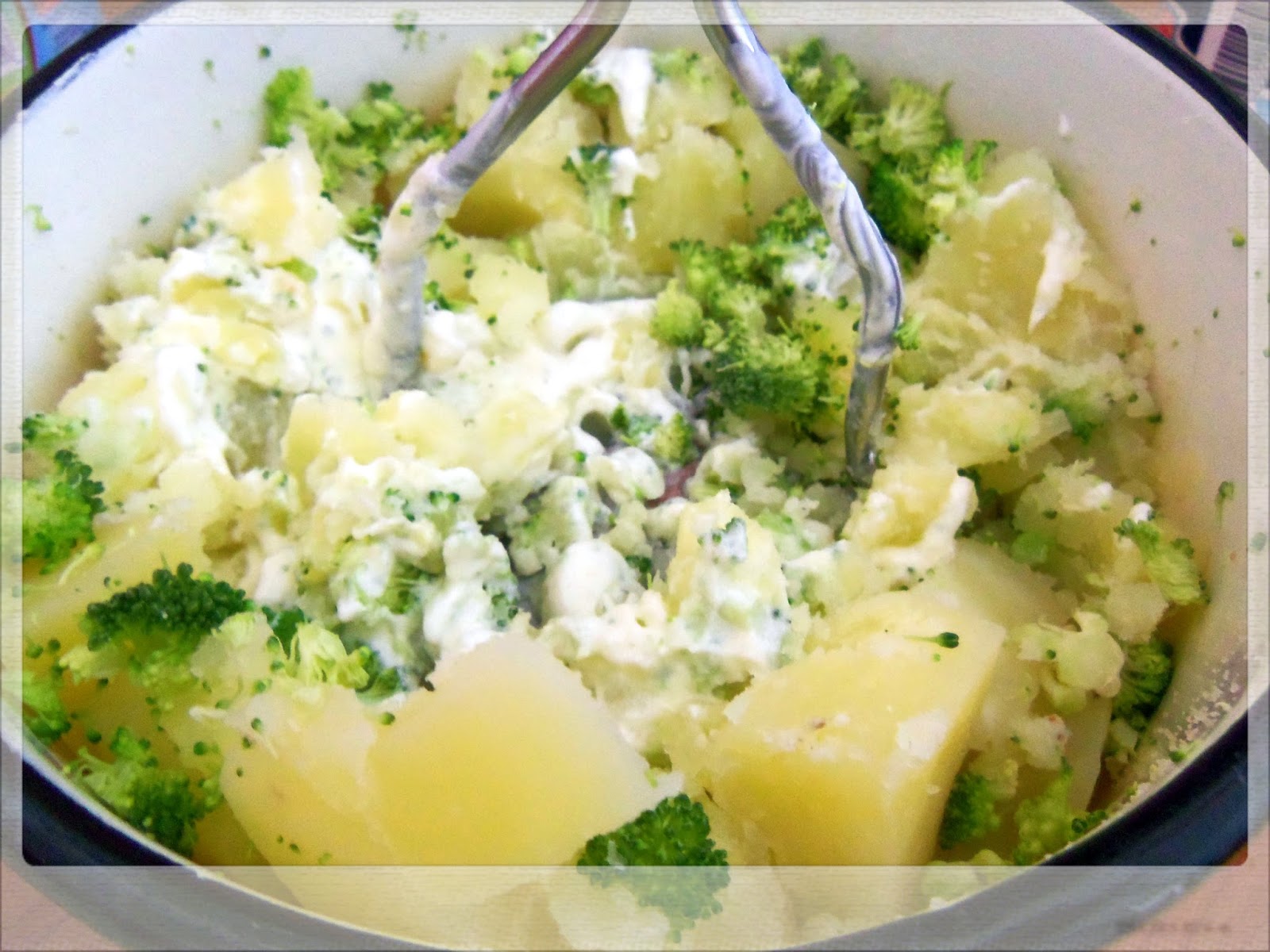 You've Got Meal! Potato, Broccoli and Spring Onion Mash