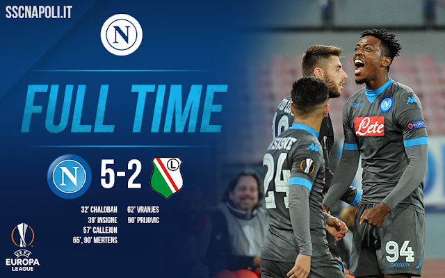 VIDEO Napoli vs Legia Warszawa 5-2 Highlights & Goals 2015-16 Europa League
