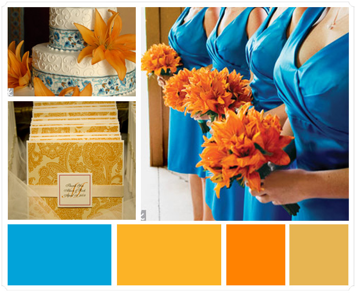 What Color Goes Well With Turquoise For A Wedding - Turquoise Wedding Centerpieces