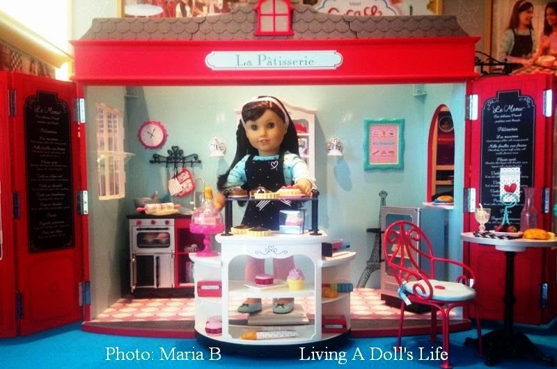 American Girl GOTY Grace Retired French Bakery Oven and Stove ONLY 