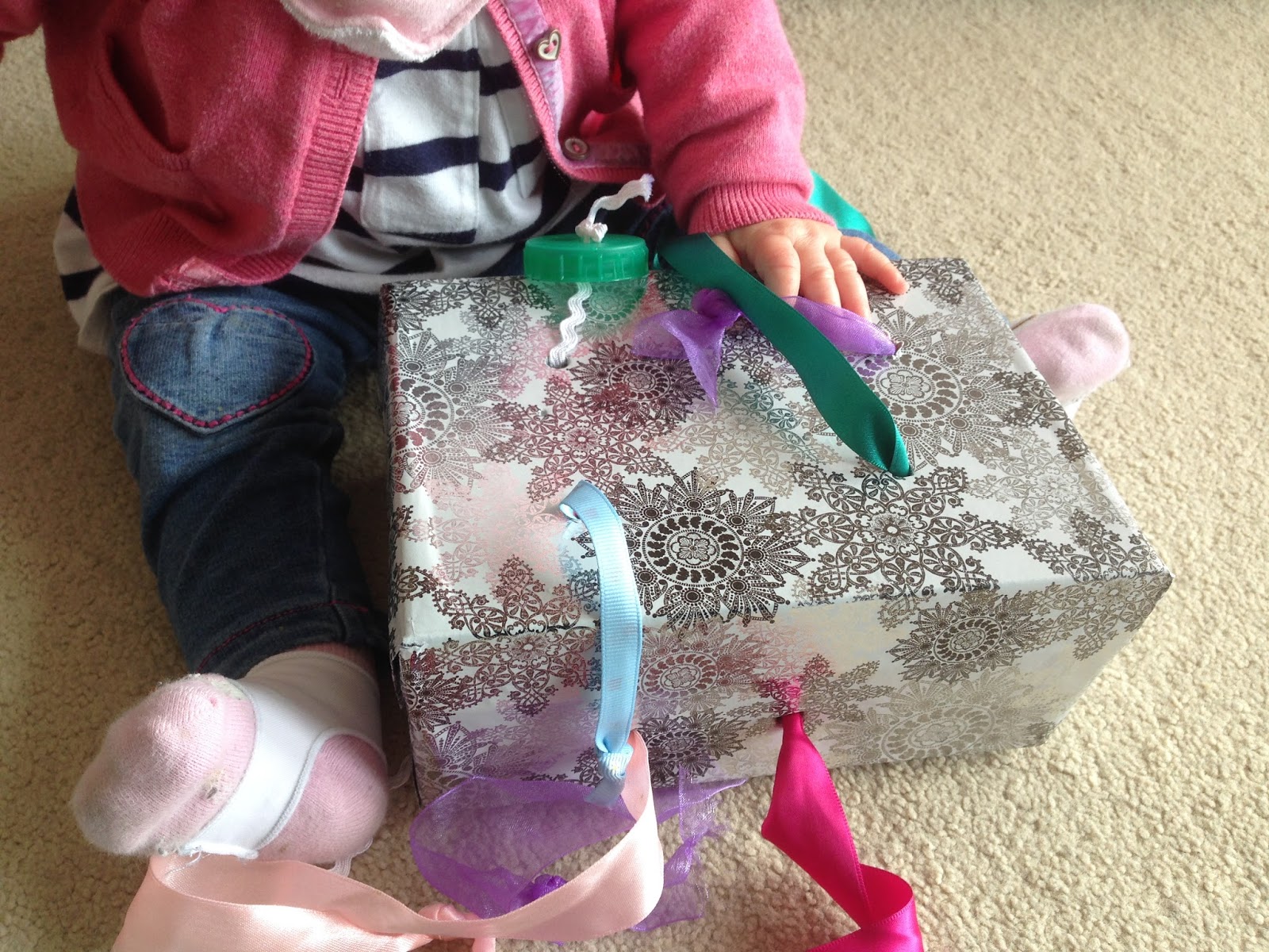 Bundles and Buttons Easy DIY Educational toys for 01 year olds