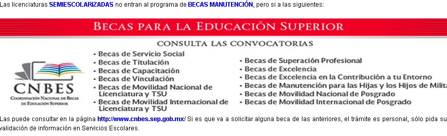 PROGRAMA DE BECAS