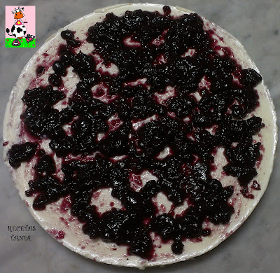 Tarta De Queso Con Arándanos
