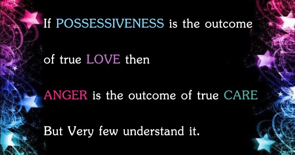 A possessividade significa amor?