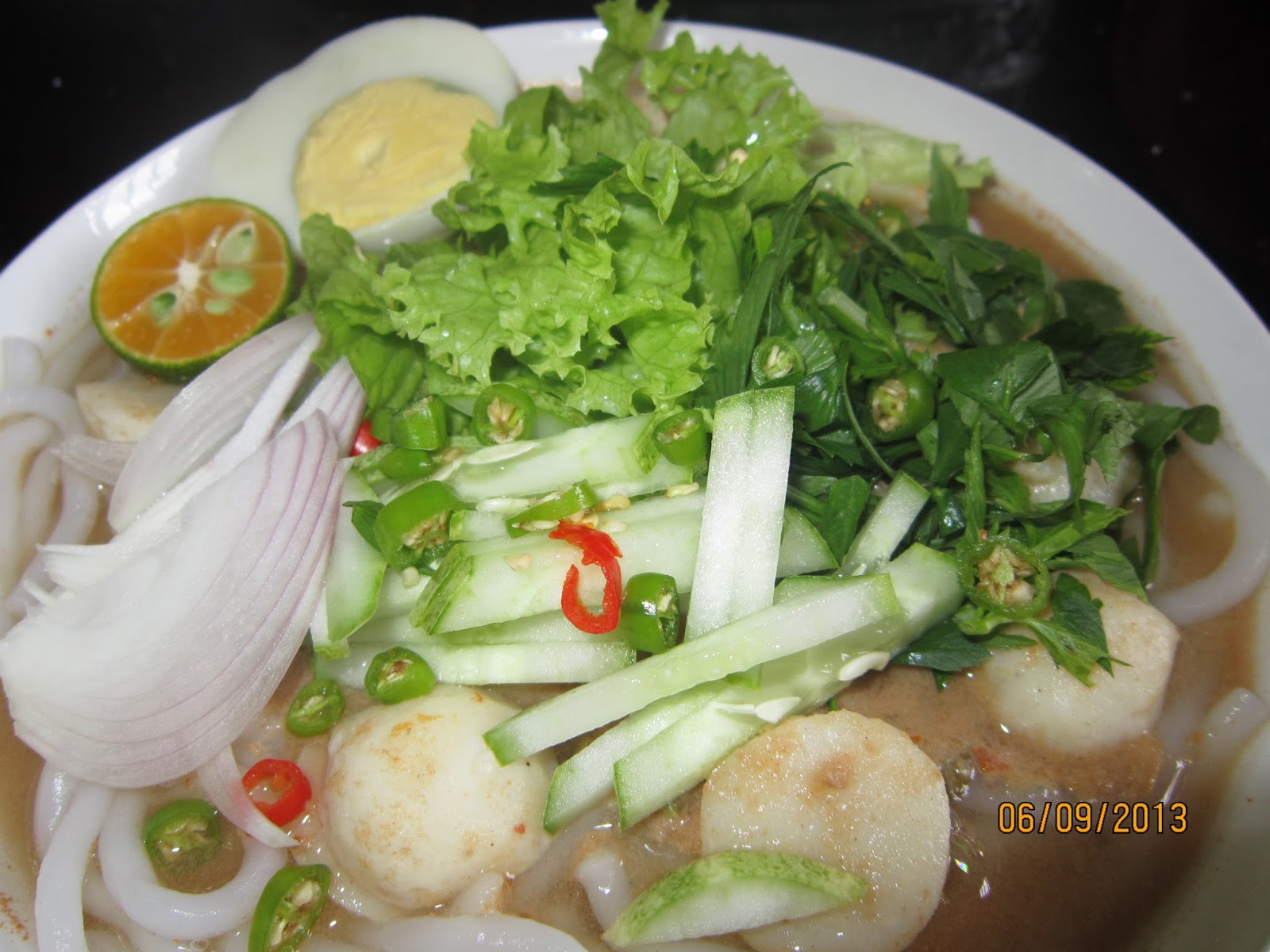 RESEPI CIKGU ANI LAKSA KEDAH  Recipes, Food, Laksa