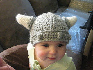Live. Love. Laugh.: Lael Viking Hat with Custom Beard!