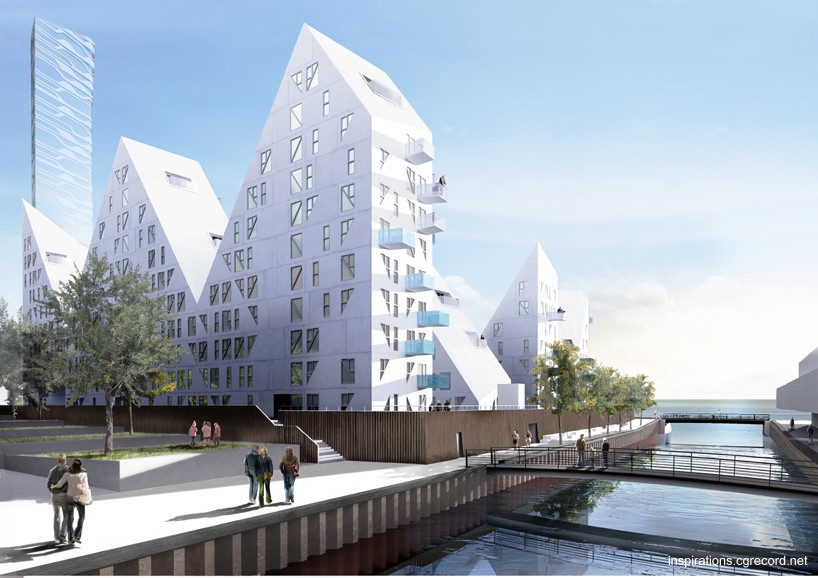 Isbjerget Apartment Complex, Denmark