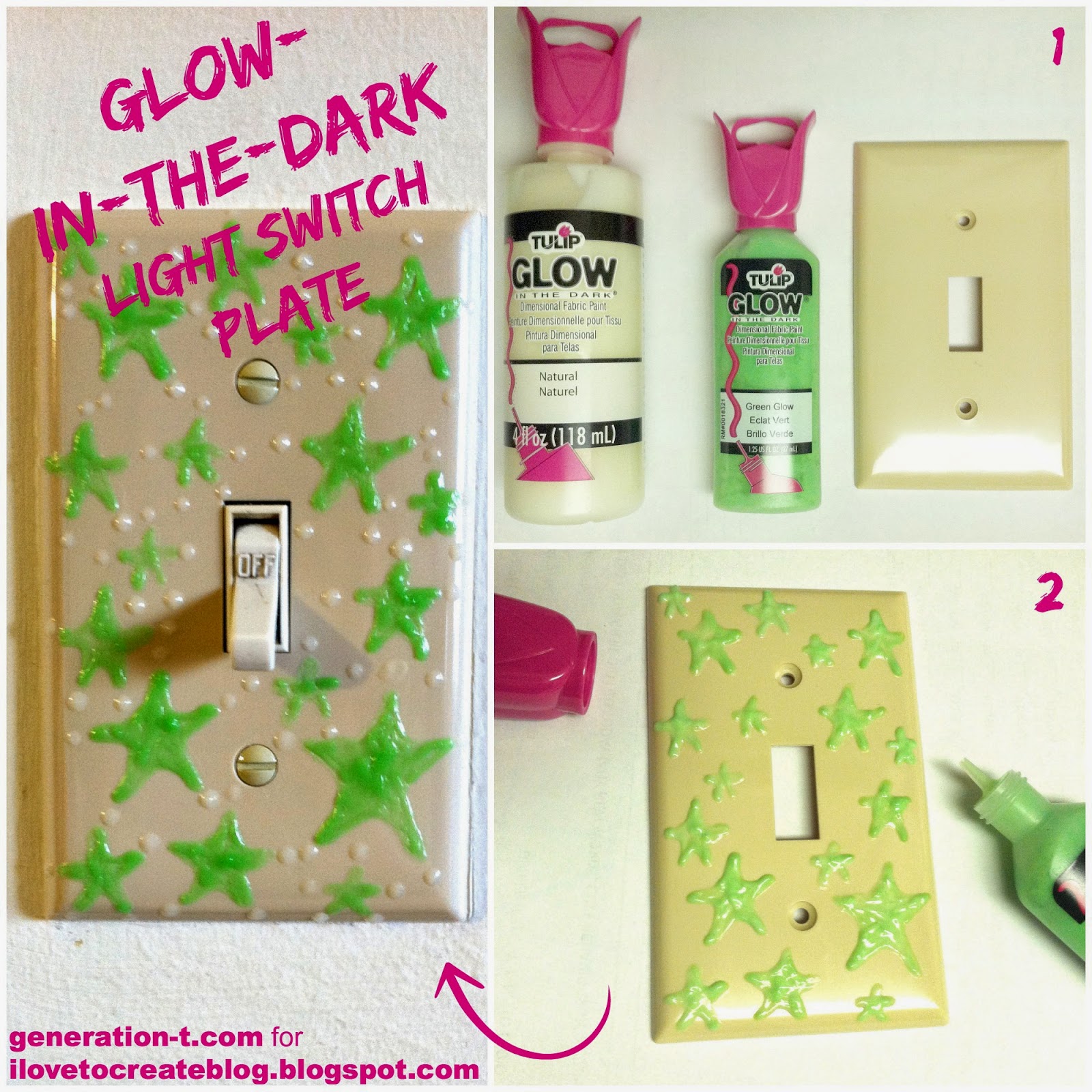 iLoveToCreate Blog 7 Ways To Decorate A Light Switch