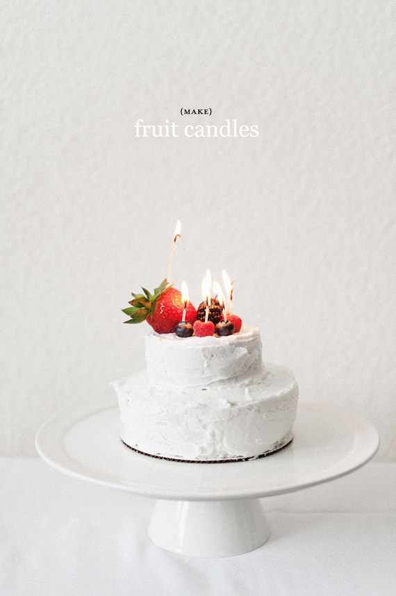 Fruit Candles DIY from A Subtle Revelry Sweet Tidings